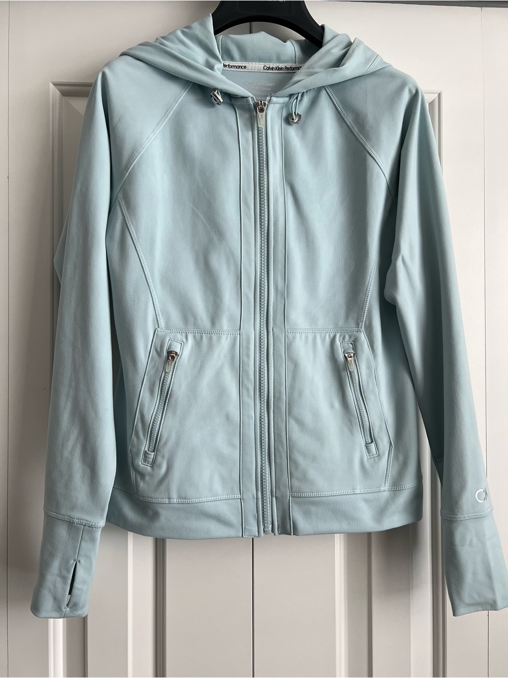 Calvin Klein Performance Hooded Zip Jacket Size XS